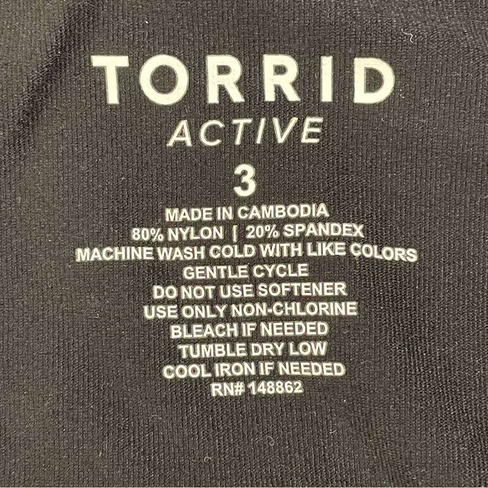 Torrid Active Black Tank Top - Picture 10 of 12